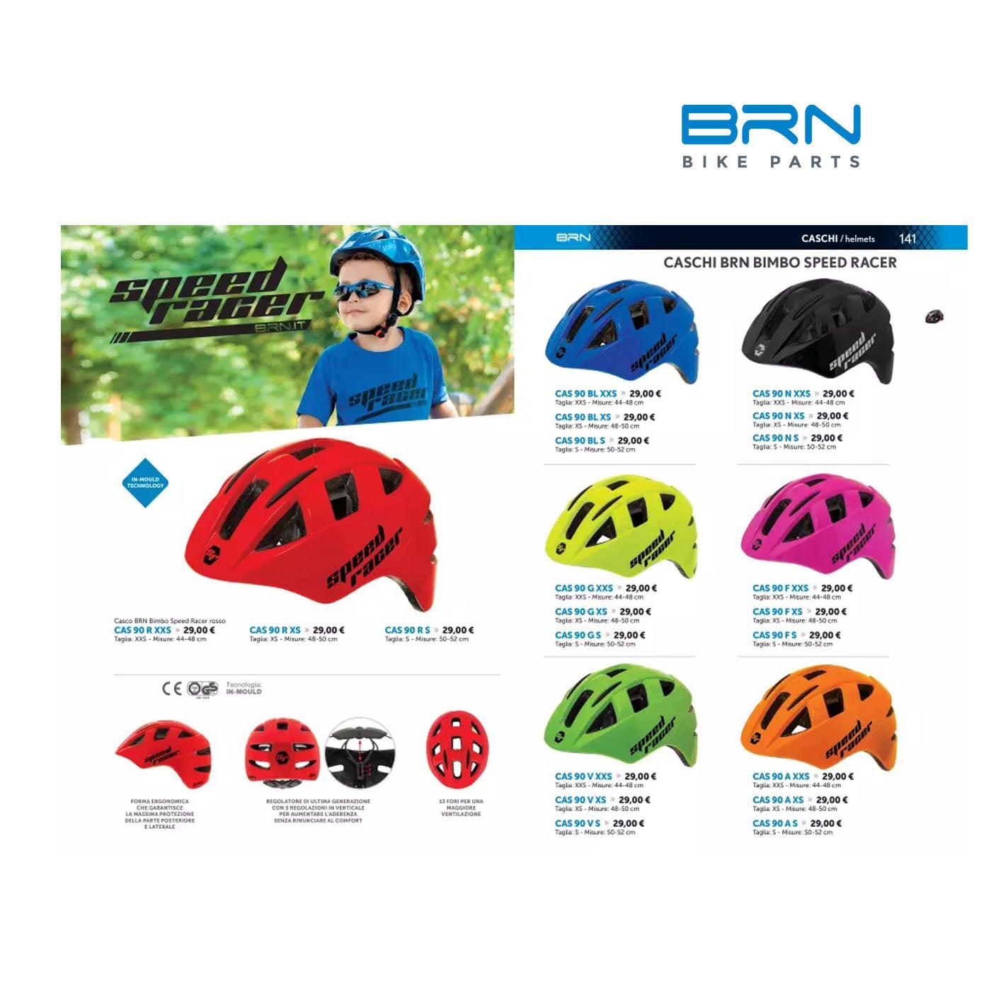 CAS92oxs - BRN casco bimbo e bimba - VOLA50