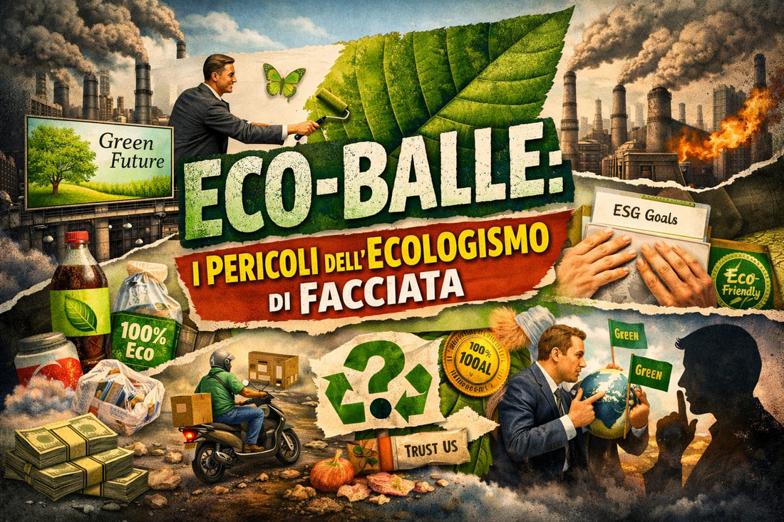 Quando il Grigio si tinge di Green: cento modi per fare greenwashing.