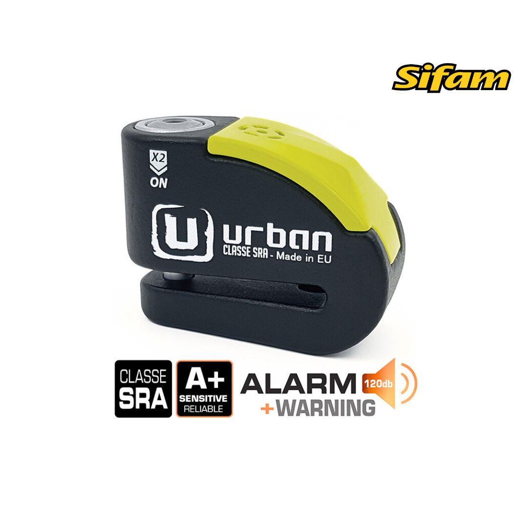 Urban - Antifurto Blocca Disco 10 mm - Hi-Tech Allarme - SRA