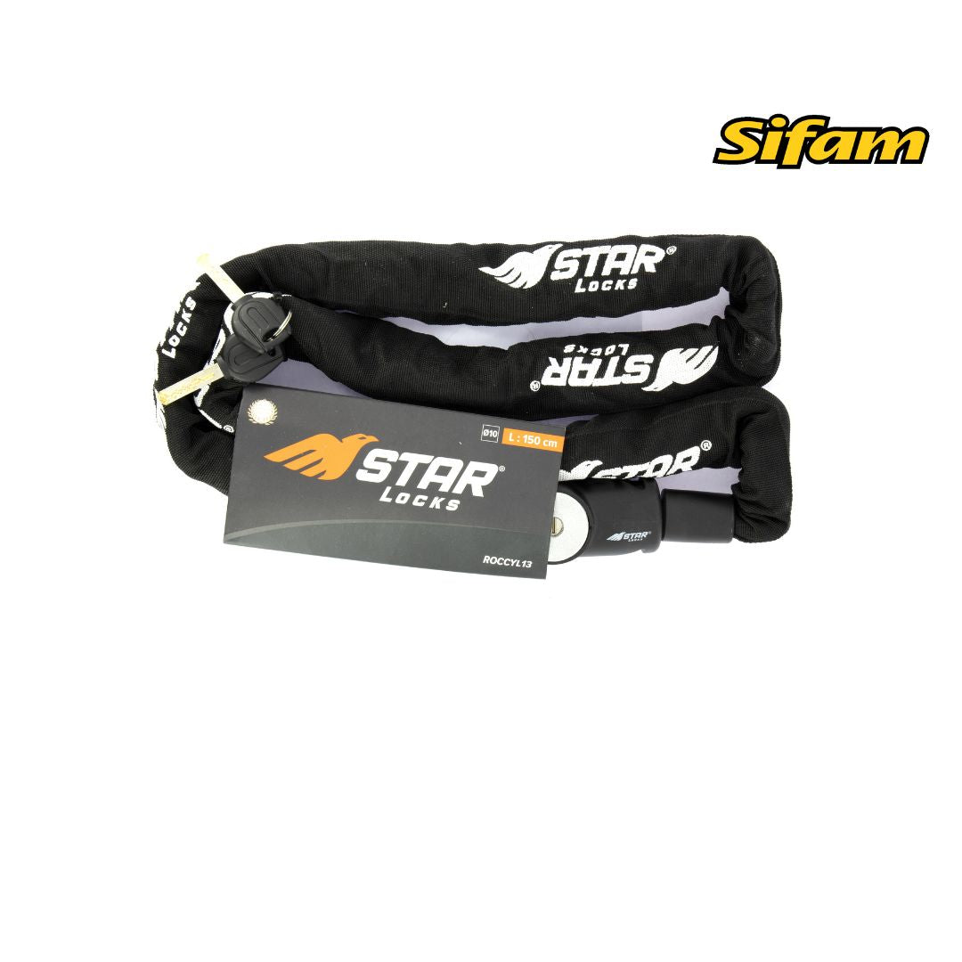 Star Locks - Antifurto Catena 10mm x 1M50