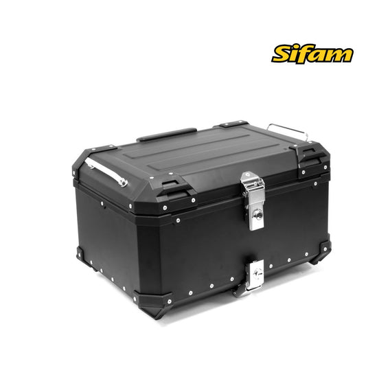 X-PLOR - Top case Alluminio - nero - 55L