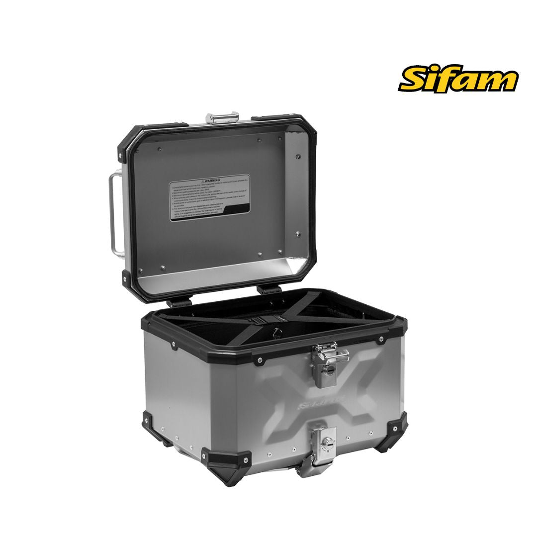 S-Line - Top Case alluminio Silver -37L